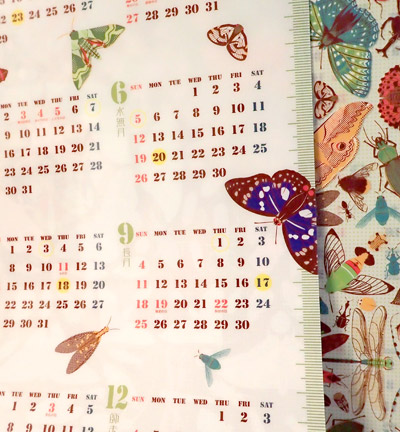 虫カレンダー