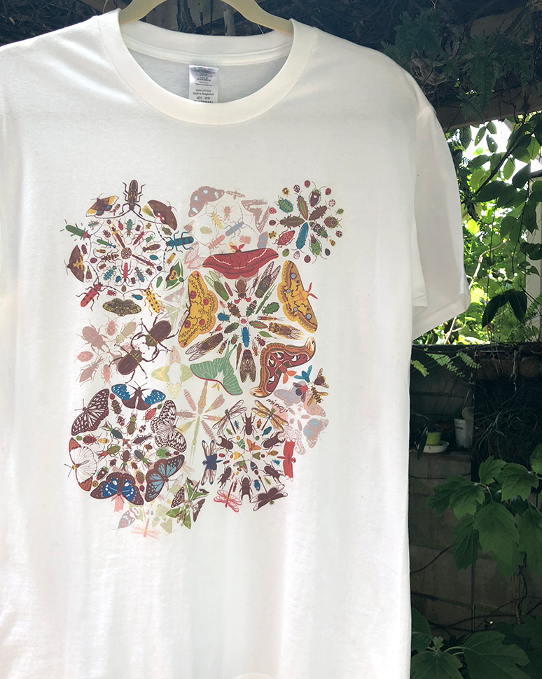 昆虫Tシャツ