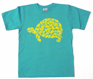カメづくしTシャツ
