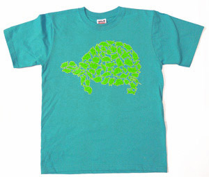 カメづくしTシャツ