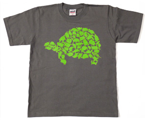 カメづくしTシャツ