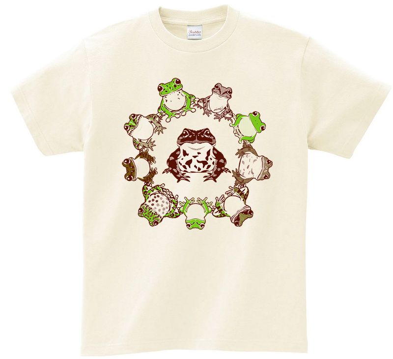 カメづくしTシャツ