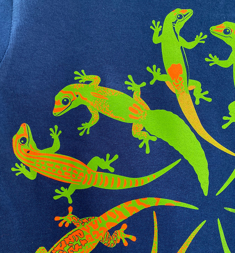 ヒルヤモリ Tシャツ