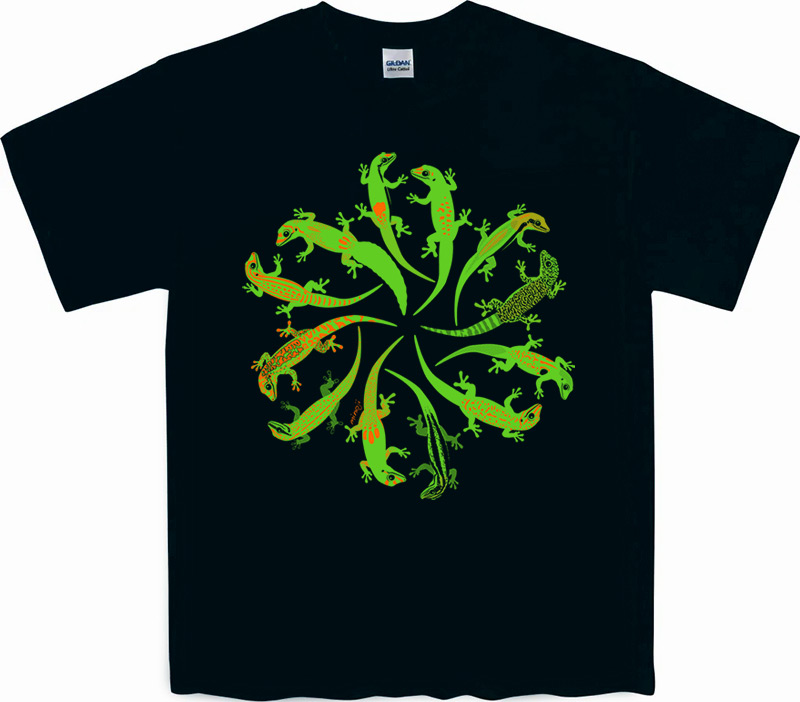 ヒルヤモリ Tシャツ