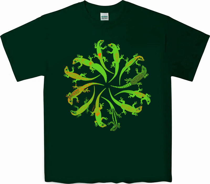 ヒルヤモリ Tシャツ