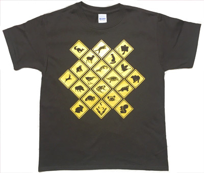 動物標識Tシャツ