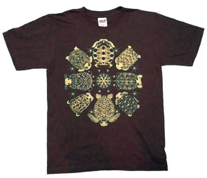 カメづくしTシャツ