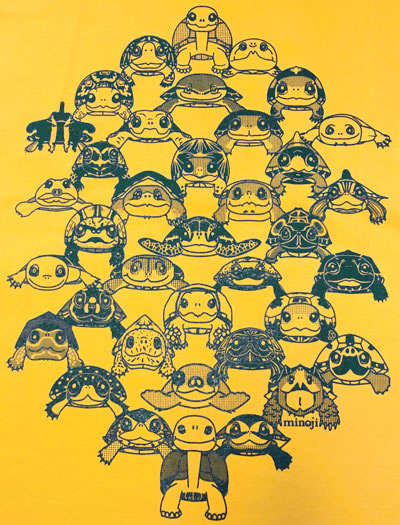 亀Tシャツ