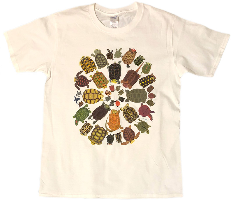 世界の亀Tシャツ